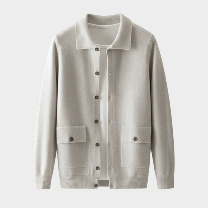 Hawthorne - Wool Button - Up Cardigan - Hilltop Nord