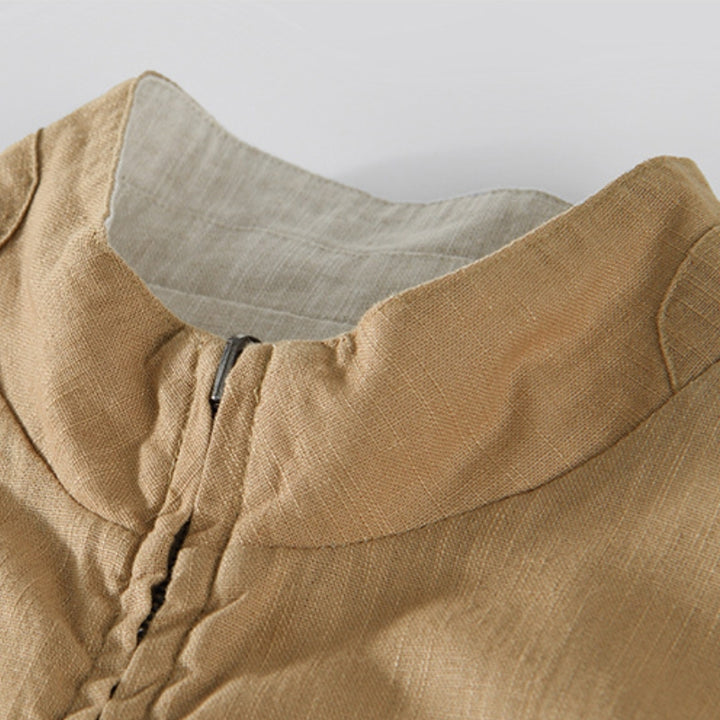 Westcliff – Linen Zip Up Jacket