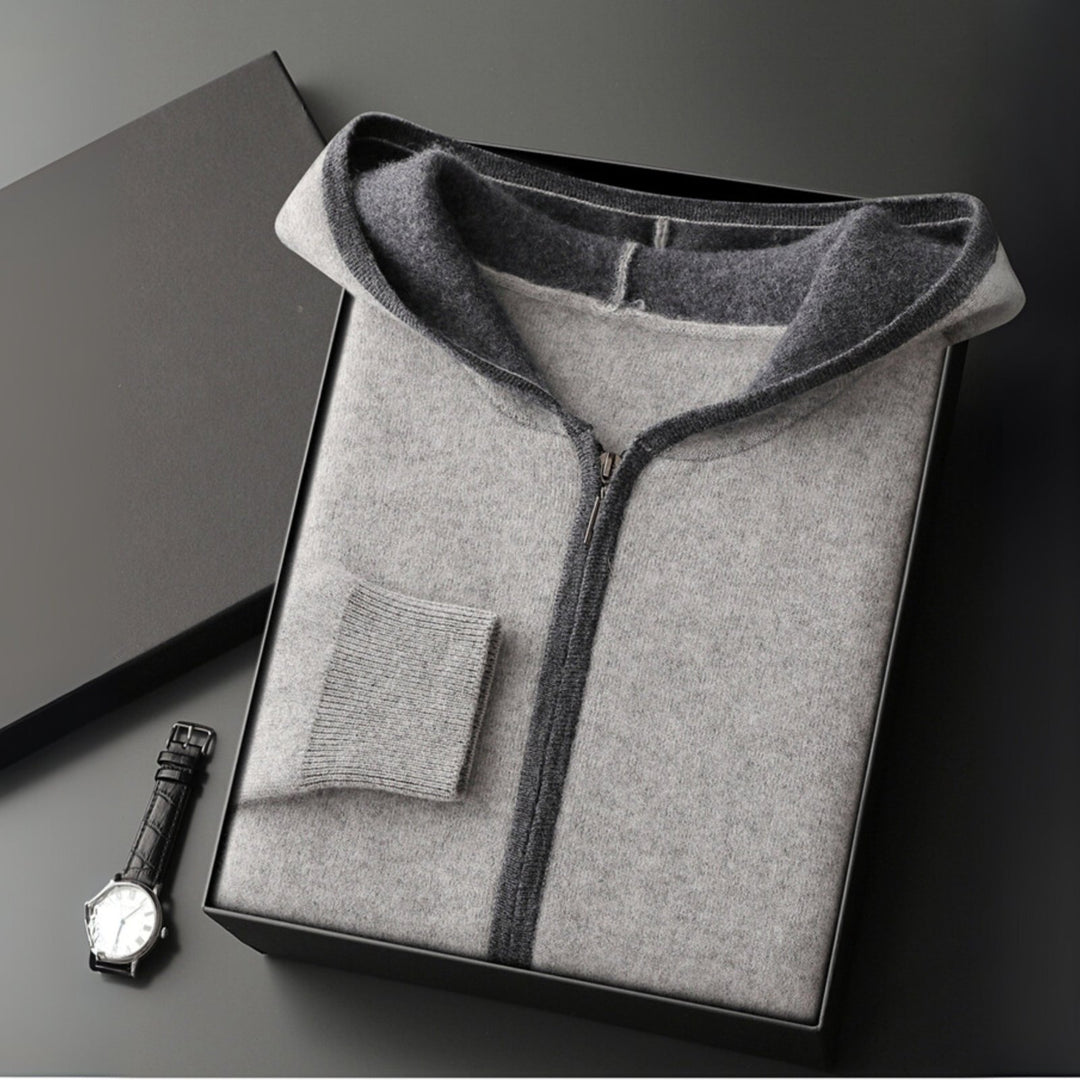 Frostpeak – Cashmere Hoodie - Hilltop Nord