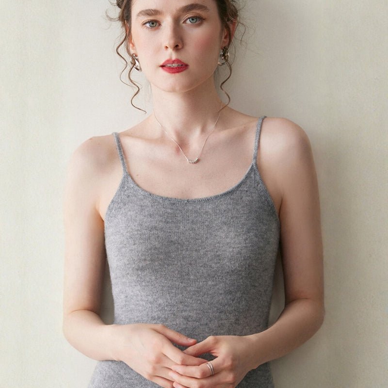 Softveil – Cashmere Wool Camisole - Hilltop Nord