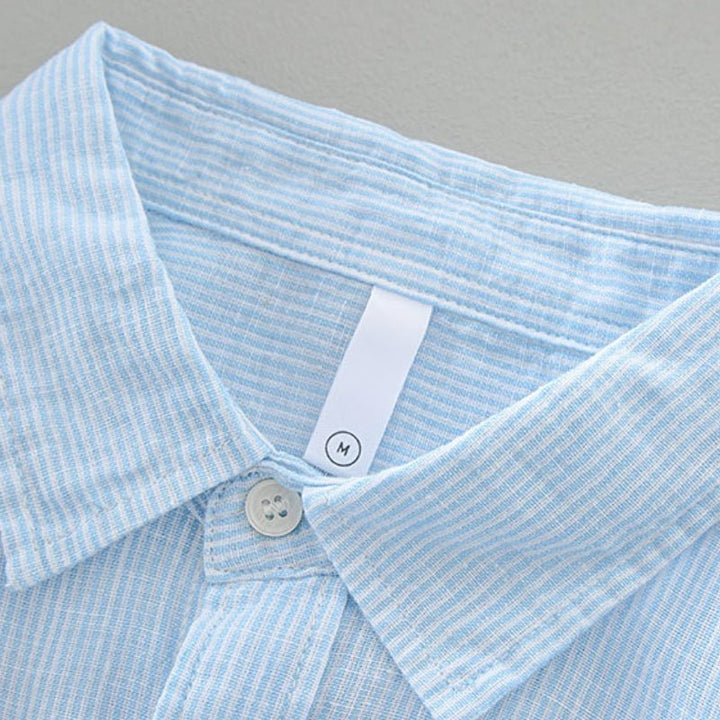 Marin – Linen Shirt - Hilltop Nord