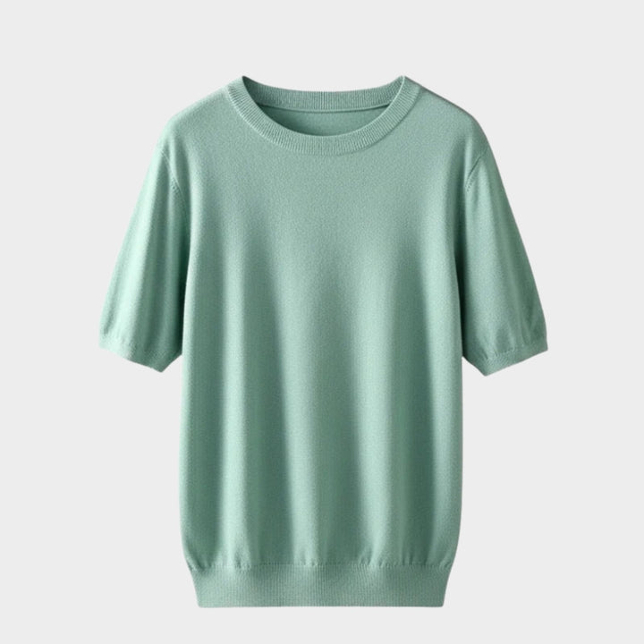 Merino Wool Crewneck Tee - Hilltop Nord