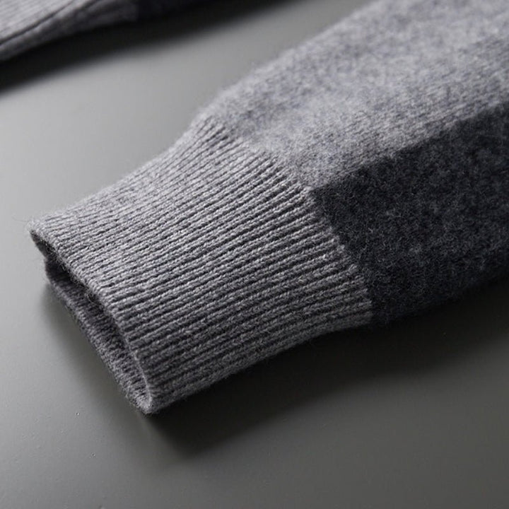 Caden – Cashmere Wool Zip - Up - Hilltop Nord