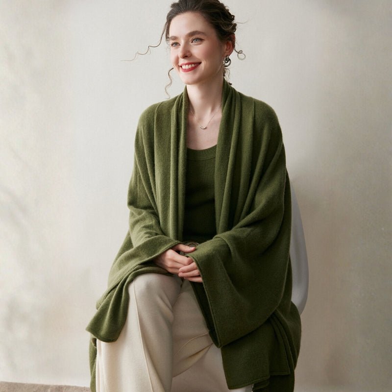 Hearthfall – Cashmere Wool Cardigan - Hilltop Nord