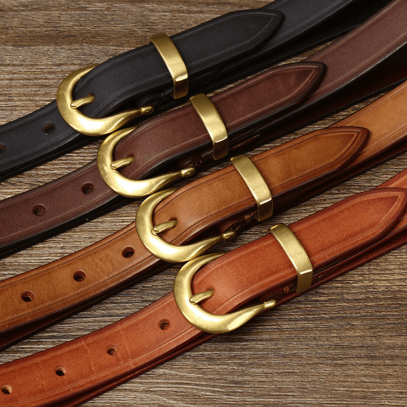 Willow – Slim Curved Buckle Belt - Hilltop Nord