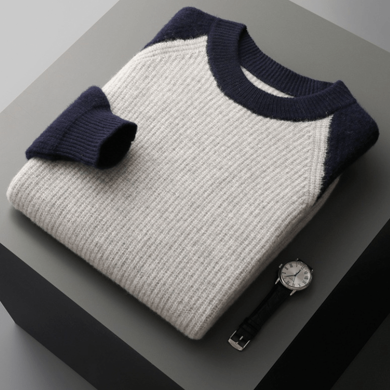 Harborline - Wool Raglan Sweater - Hilltop Nord