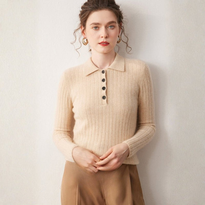 Alessandra – Cashmere Wool Sweater - Hilltop Nord