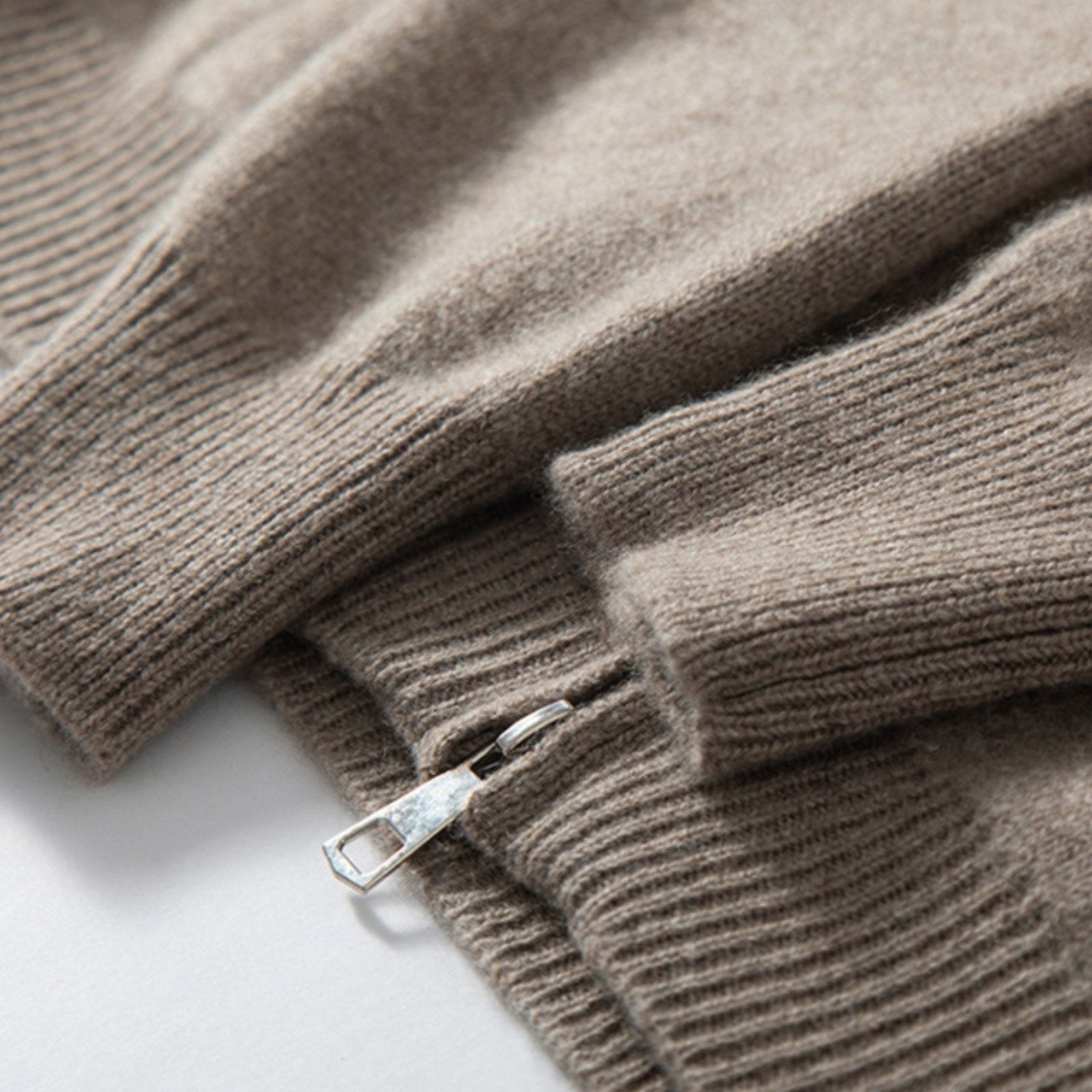 Galespire – Cashmere Wool Hooded Cardigan - Hilltop Nord