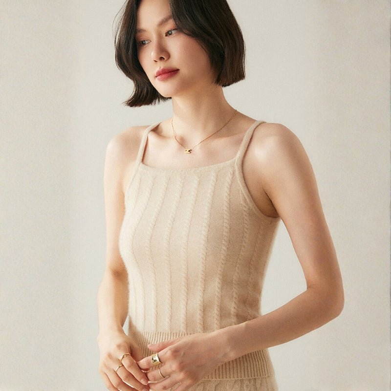 Oakenshield – Cashmere Wool Camisole - Hilltop Nord