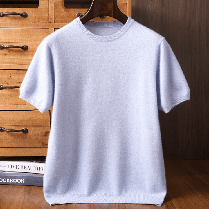 Haven - Wool Crewneck Tee - Hilltop Nord