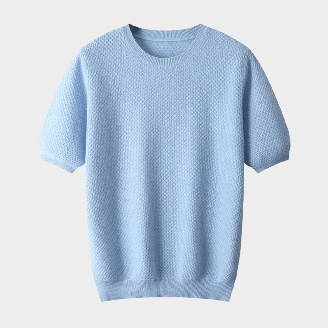 Crestwood - Wool Textured Knit Tee - Hilltop Nord