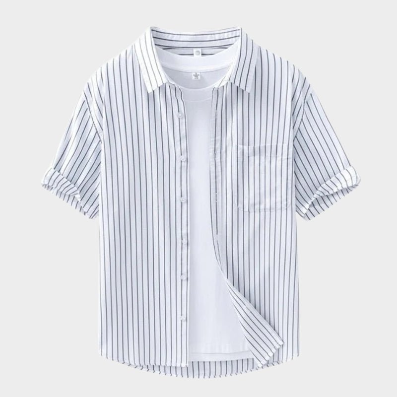 Seaway - Cotton Stripe Shirt - Hilltop Nord