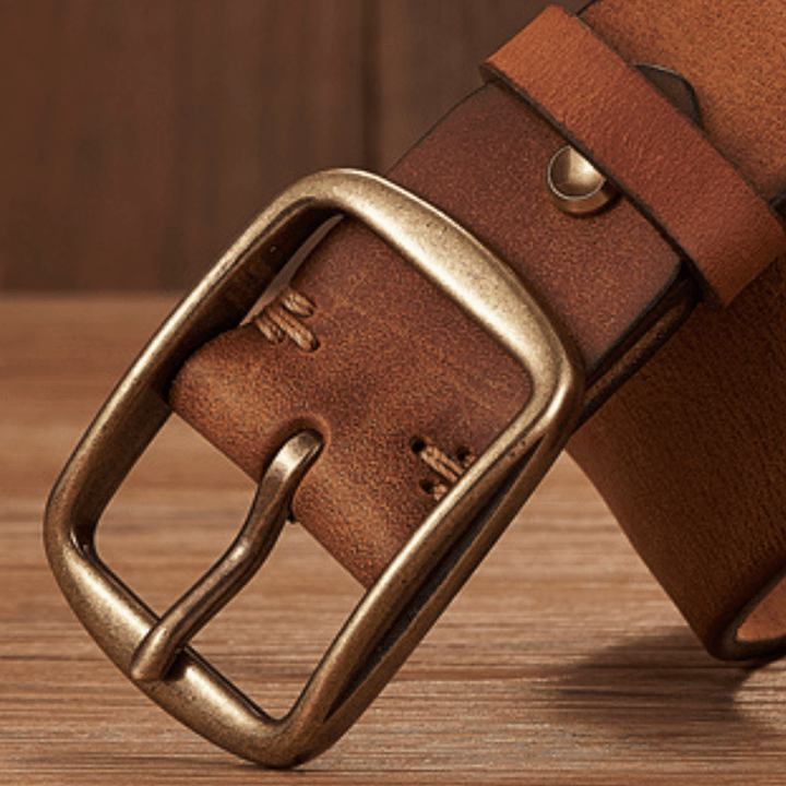Redrock – Classic Buckle Leather Belt - Hilltop Nord