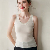 Terrathread – Cashmere Wool Tank Top - Hilltop Nord