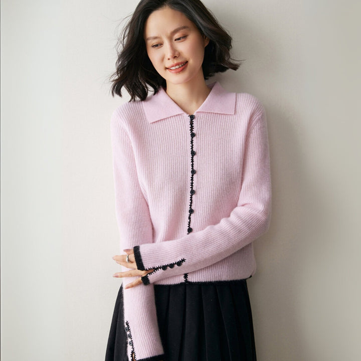 Windmere – Cashmere Wool Cardigan - Hilltop Nord