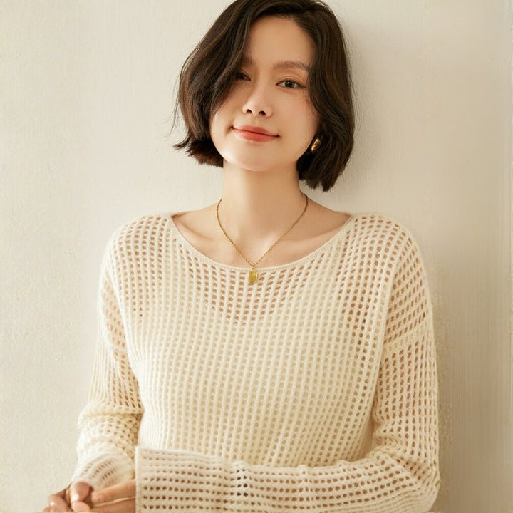 Whisperweft – Cashmere Wool Sweater - Hilltop Nord