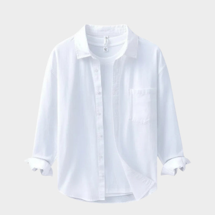 Coastline - Linen Button - Up - Hilltop Nord