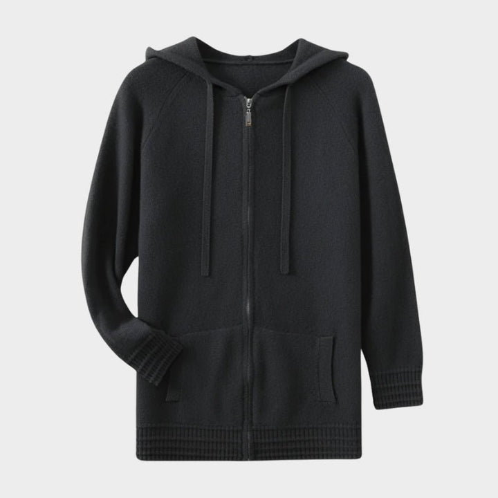 Alder - Merino Zip Hoodie - Hilltop Nord