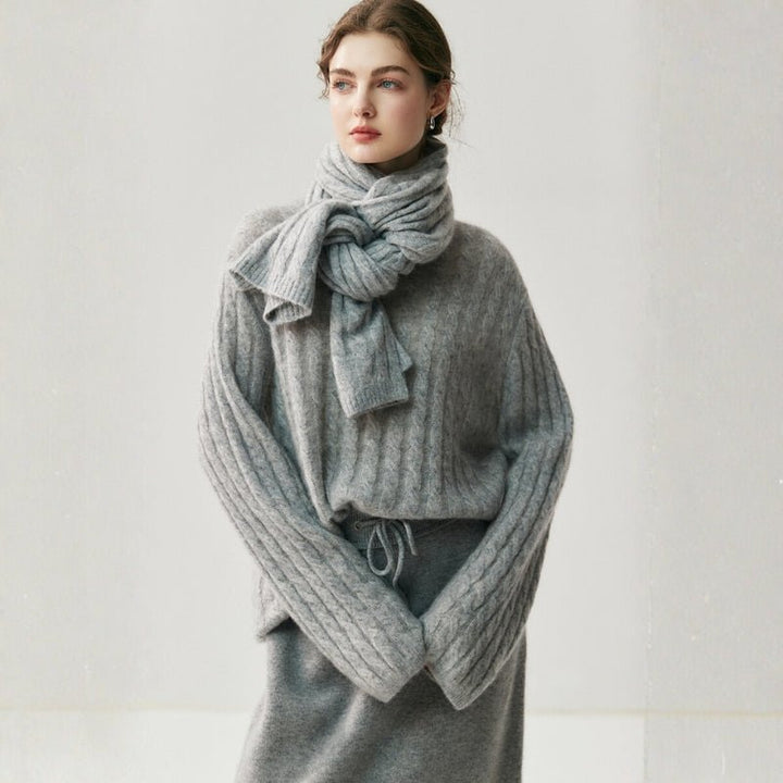 Crestwarp – Cashmere Wool Scarf - Hilltop Nord