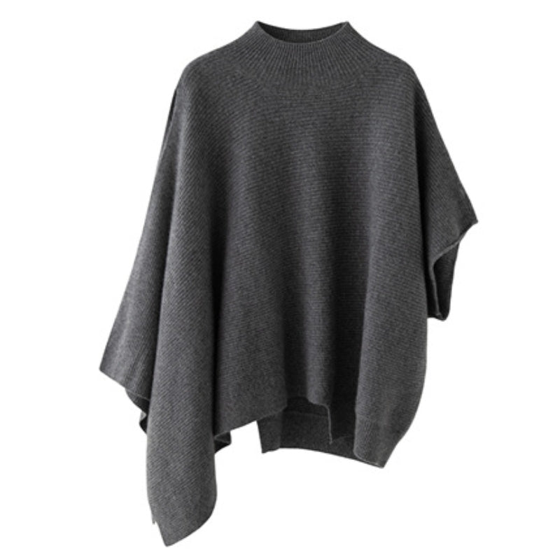 Havenveil – Cashmere Wool Poncho - Hilltop Nord