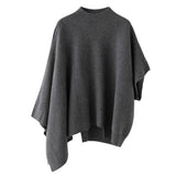Havenveil – Cashmere Wool Poncho - Hilltop Nord