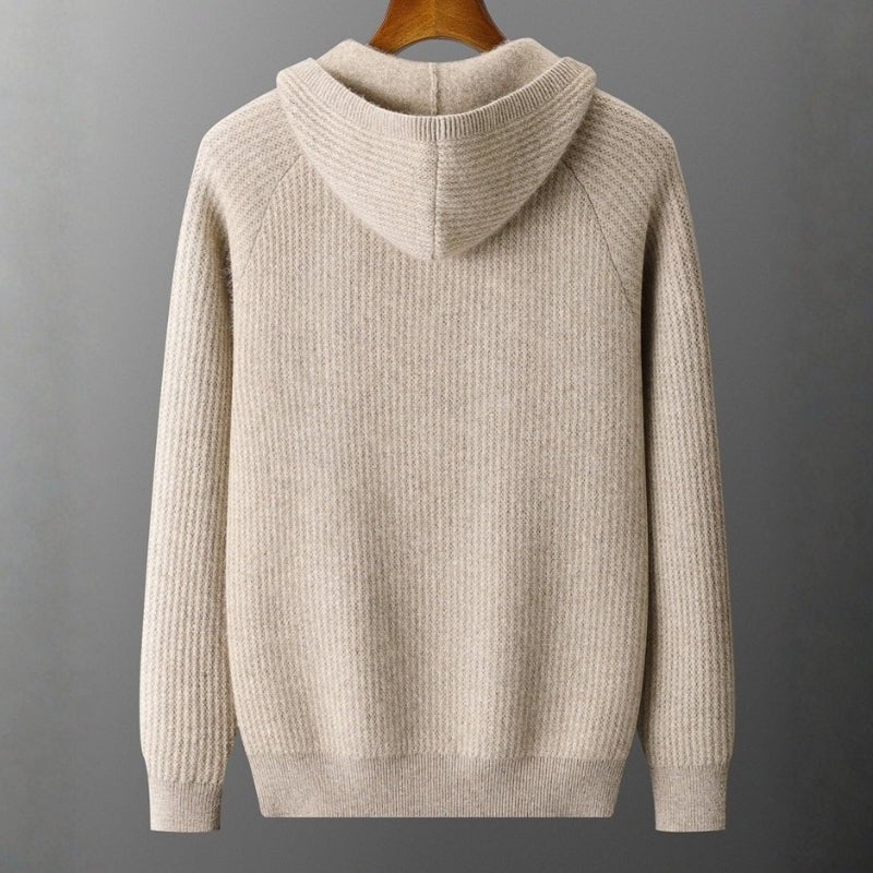 Alderway – Wool Zip Hoodie - Hilltop Nord