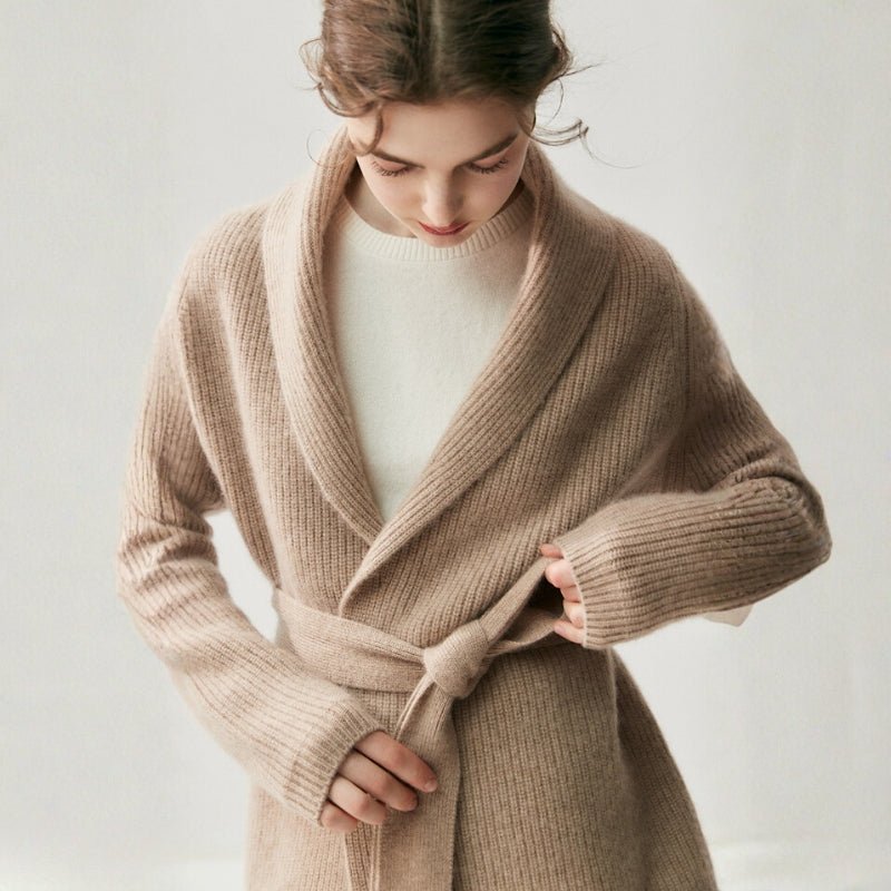 Veilridge – Cashmere Wool Cardigan - Hilltop Nord