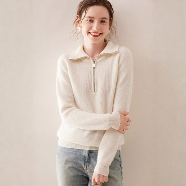 Windrift – Wool Half - Zip Sweater - Hilltop Nord