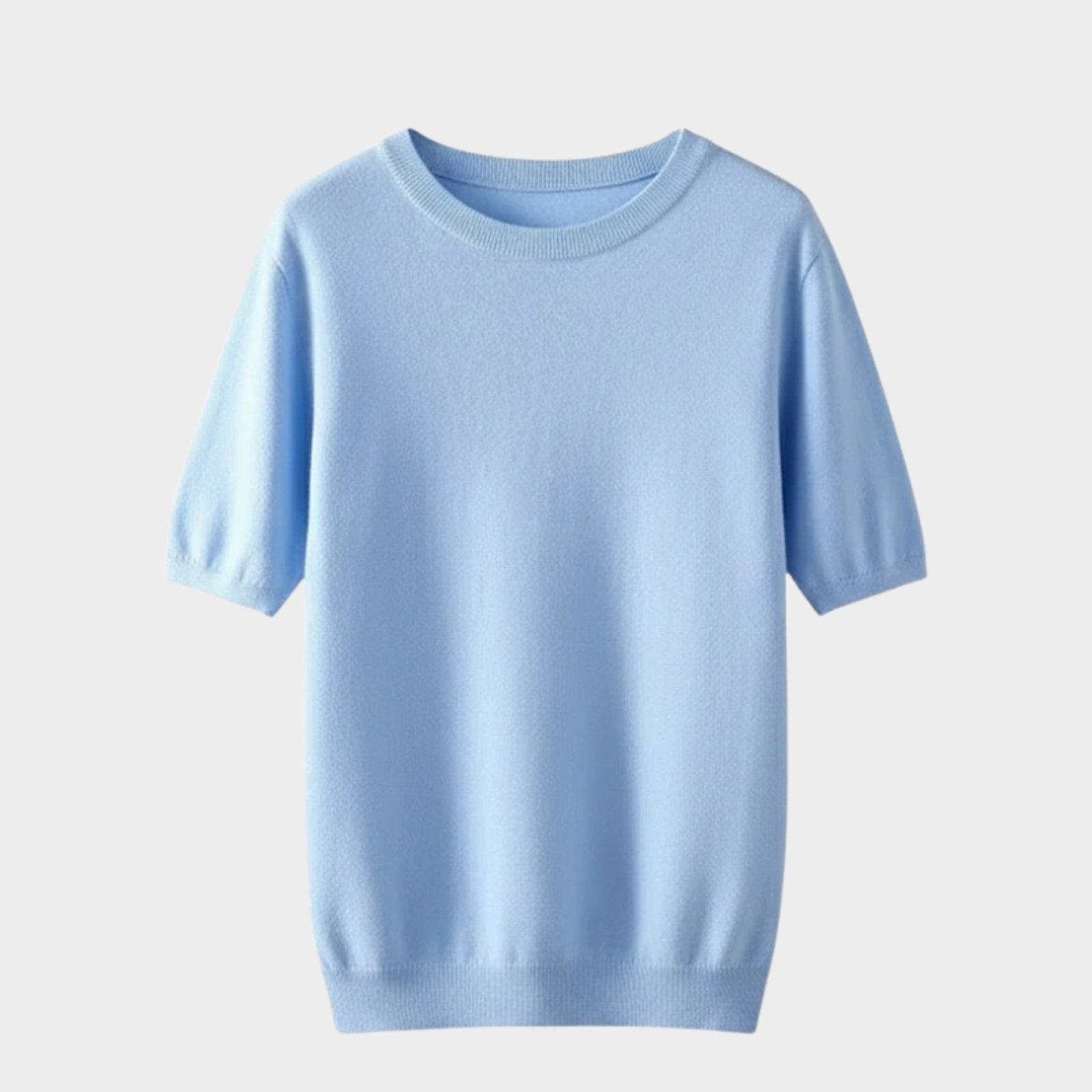 Merino Wool Crewneck Tee - Hilltop Nord