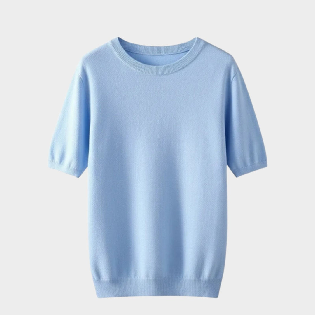 Merino Wool Crewneck Tee - Hilltop Nord