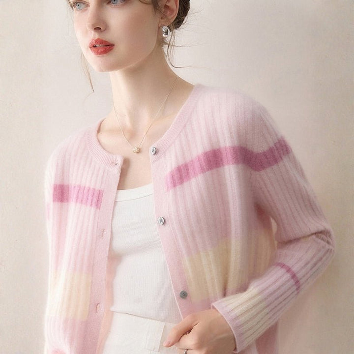 Blushline – Cashmere Cardigan - Hilltop Nord