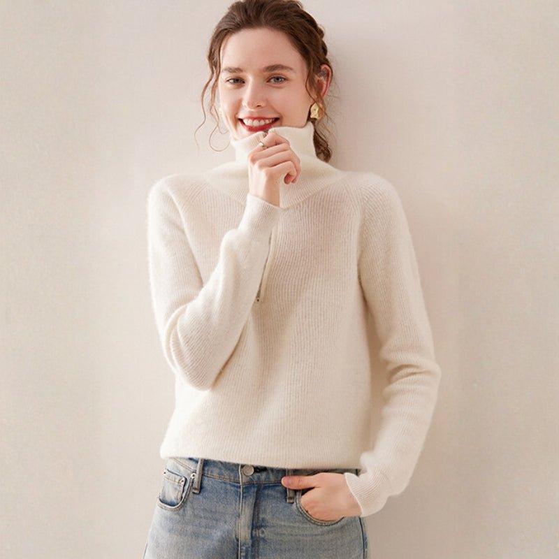 Windrift – Wool Half - Zip Sweater - Hilltop Nord