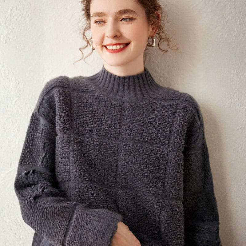 Forgegrid – Cashmere Wool Sweater - Hilltop Nord