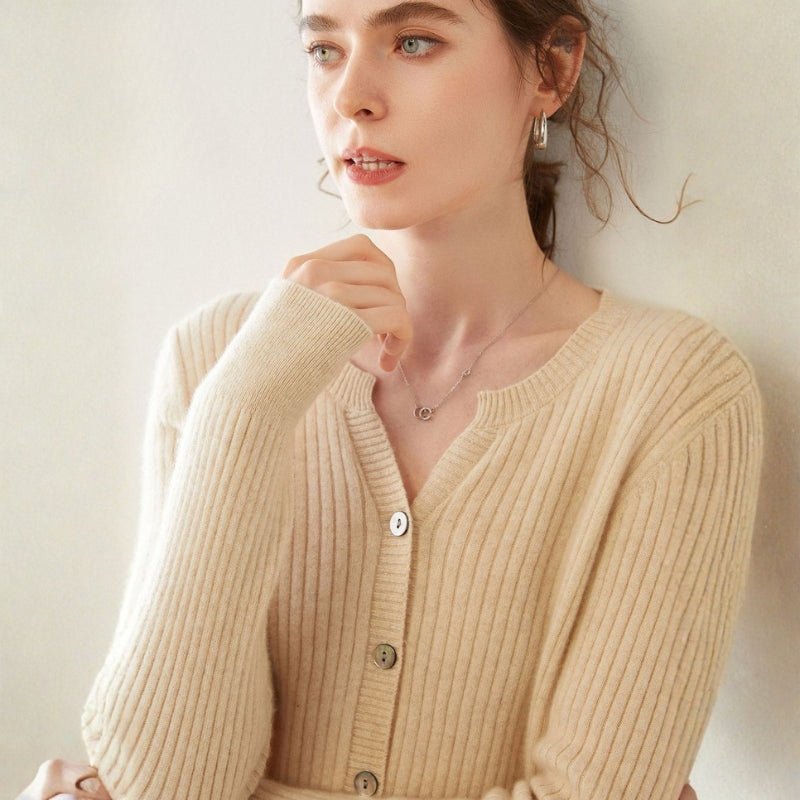 Greyhaven – Cashmere Wool Cardigan - Hilltop Nord