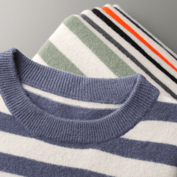 Mariner - Wool Stripe Sweater - Hilltop Nord