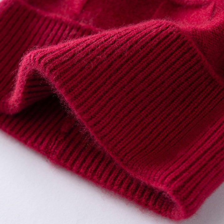 Quillridge – Cashmere Wool Beanie - Hilltop Nord