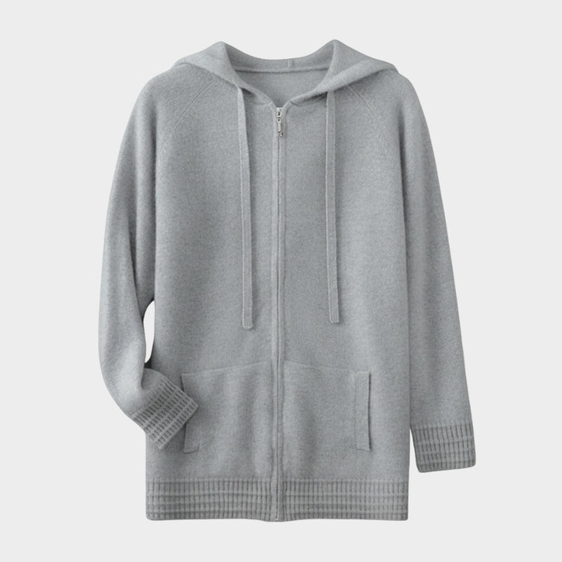 Alder - Merino Zip Hoodie - Hilltop Nord