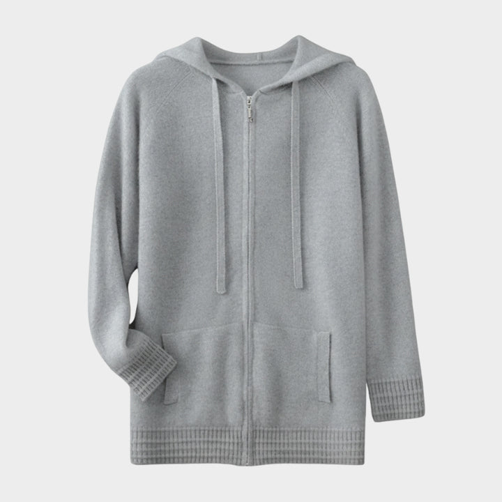 Alder - Merino Zip Hoodie - Hilltop Nord