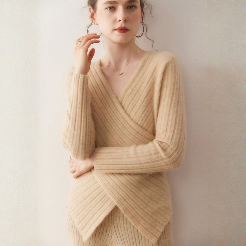 Crossveil – Cashmere Wool Top - Hilltop Nord