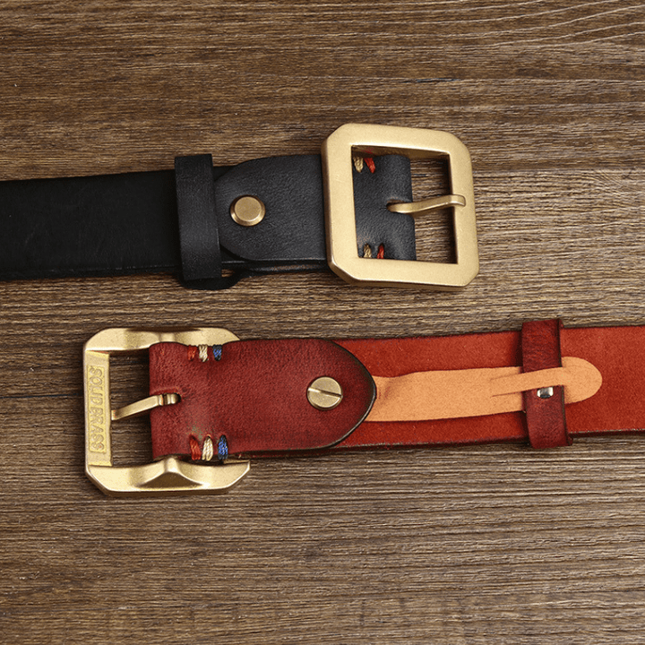 Granite Forge – Full - Grain Leather Belt - Hilltop Nord