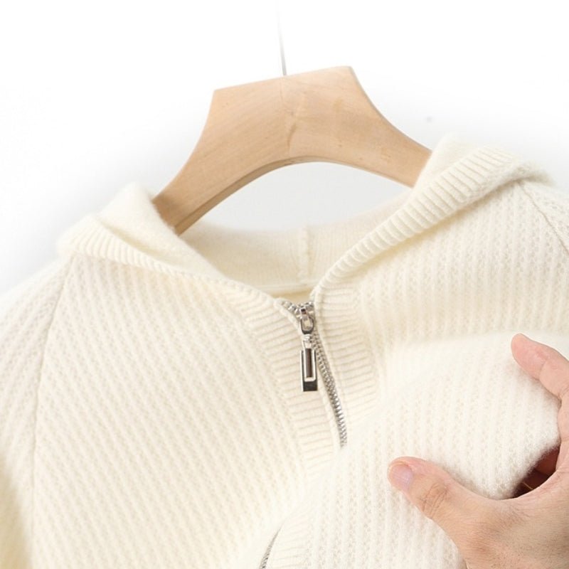 Alderway – Wool Zip Hoodie - Hilltop Nord