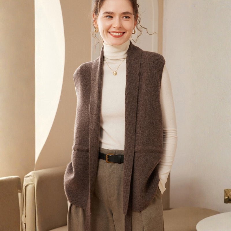 Cliffside – Cashmere Wool Vest - Hilltop Nord