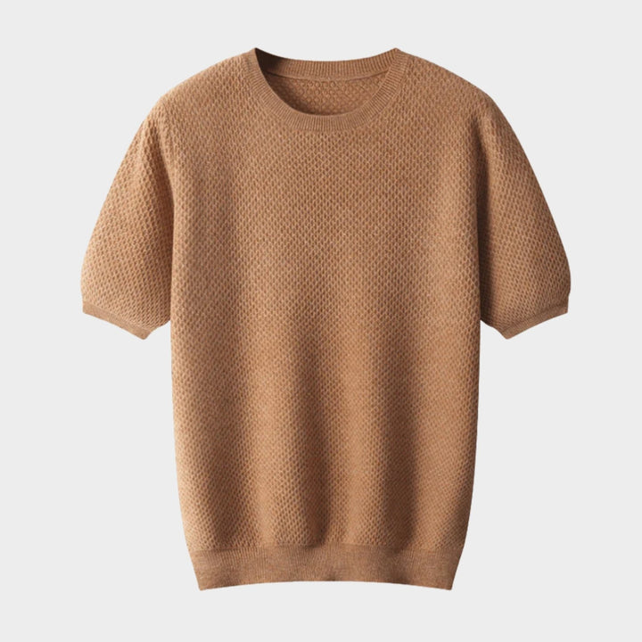 Crestwood - Wool Textured Knit Tee - Hilltop Nord