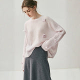 Frostpetal – Cashmere Wool Sweater - Hilltop Nord