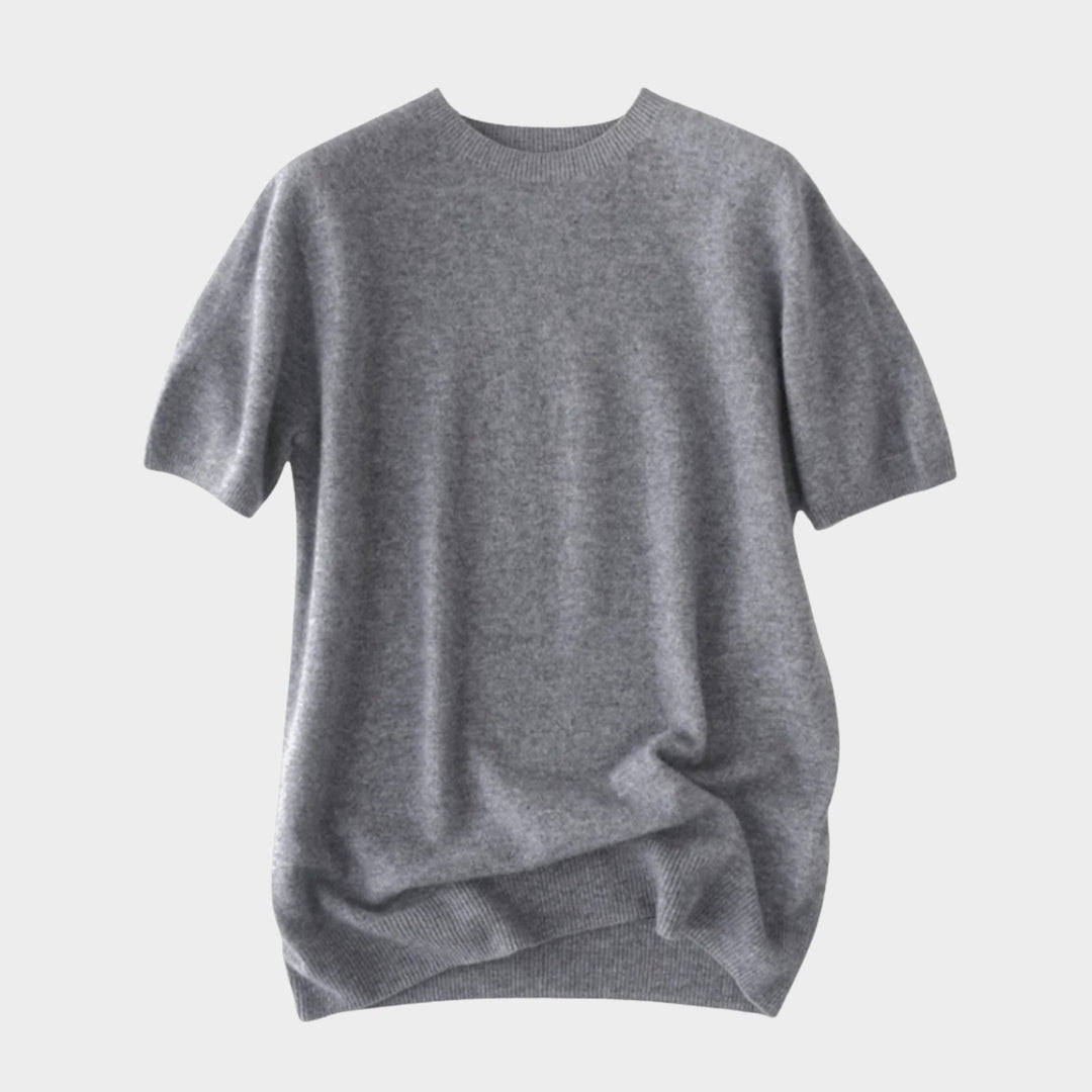 Milo – Wool Knit T-Shirt - Hilltop Nord