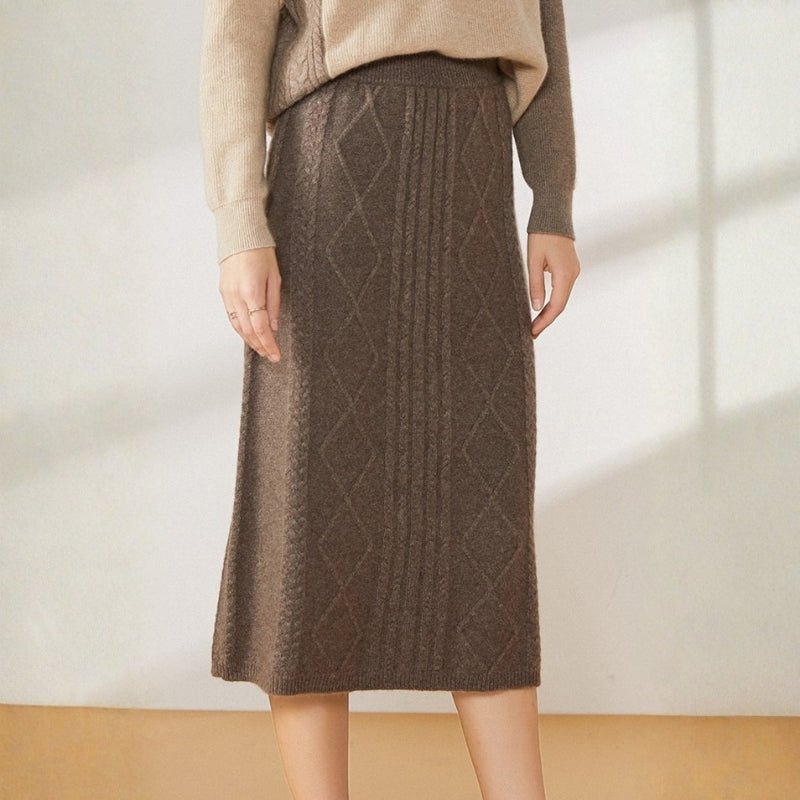 Highplain – Cashmere Skirt - Hilltop Nord