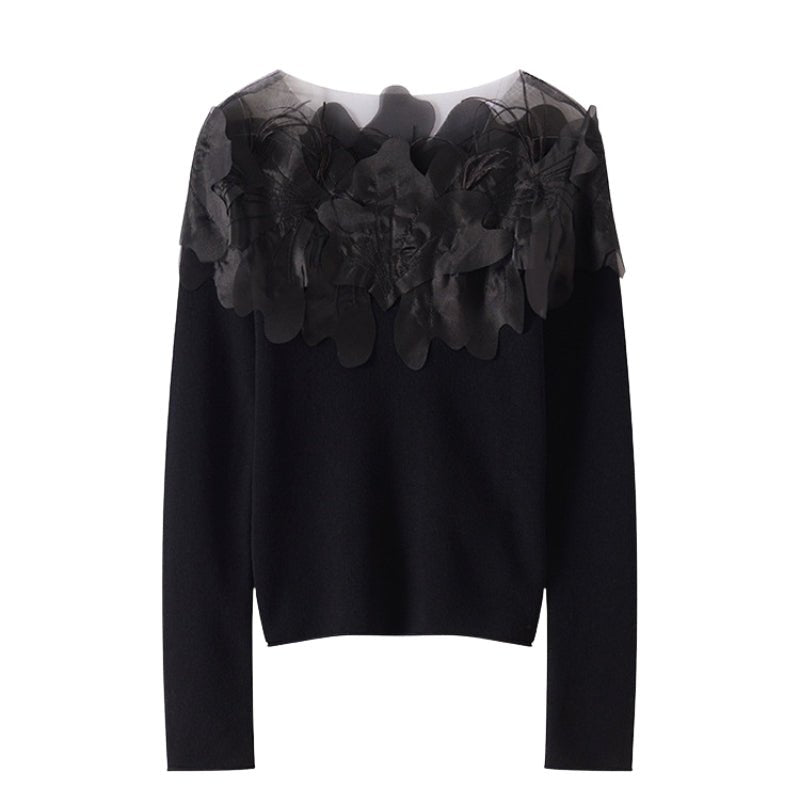 Shadowbloom – Cashmere Wool Sweater - Hilltop Nord