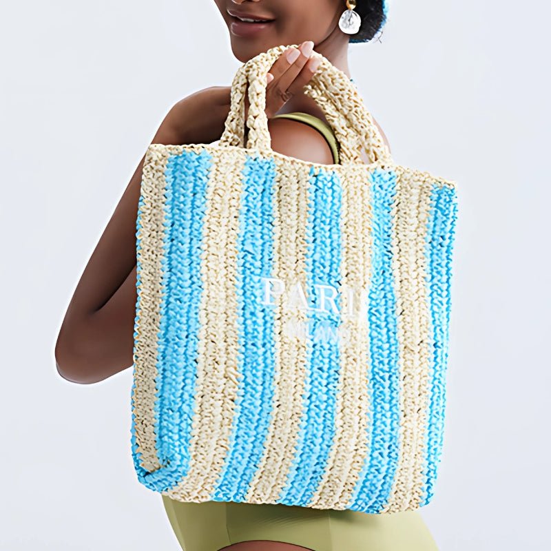 Tressa – Woven Tote Bag - Hilltop Nord