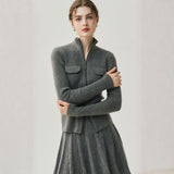 Calista – Cashmere Wool Cardigan - Hilltop Nord