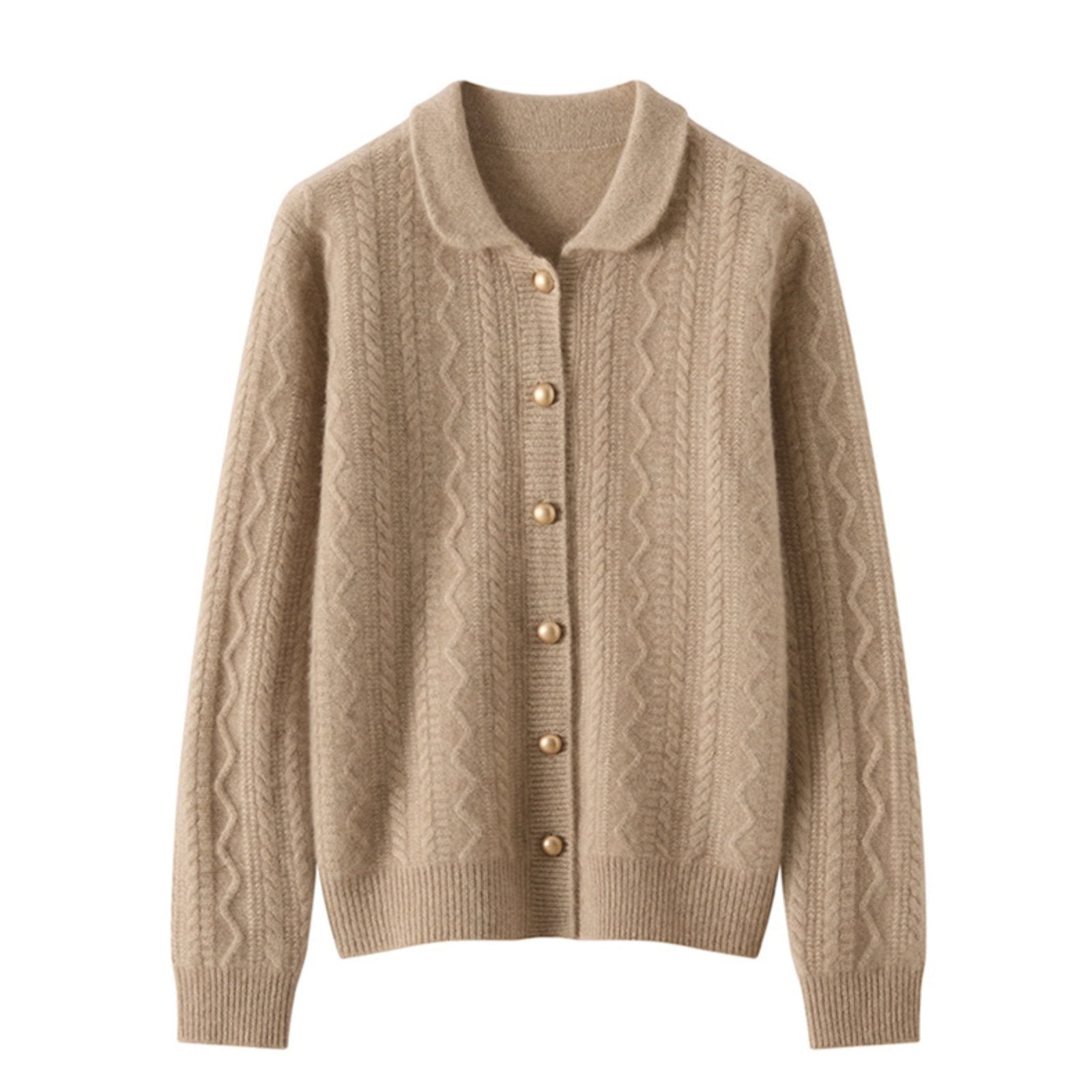 Wavecrest – Cashmere Wool Cardigan - Hilltop Nord
